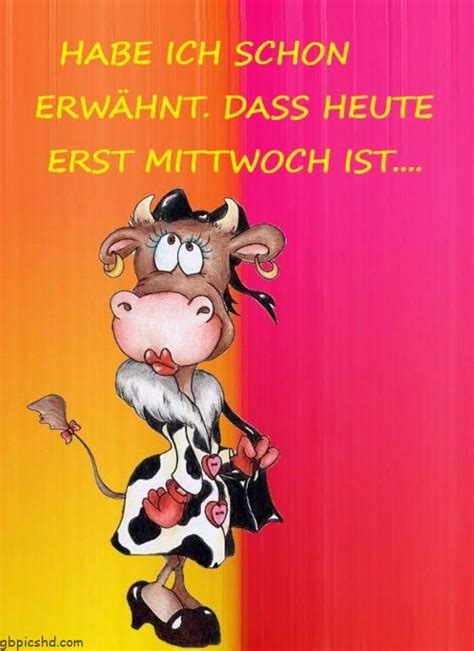 Guten Morgen Mittwoch Lustig German Snoopy Fun Cards Fictional