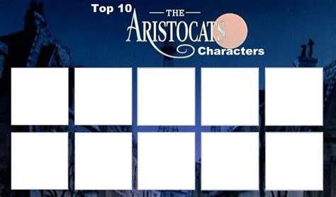 Top 10 The Aristocats Characters by aaronhardy523 on DeviantArt