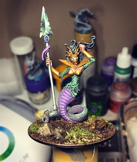 Xanesha Lamia Matriarch Rminipainting