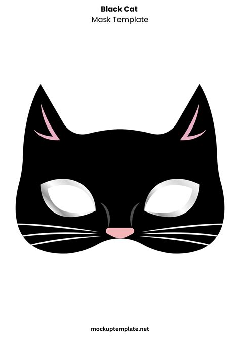 Best 11 Printable Cat Mask Templates PDF