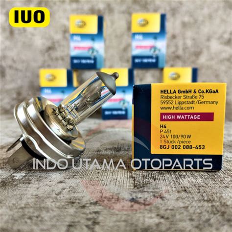 Promo Bohlam Lampu Halogen Hella H P T V W Hella Jakarta