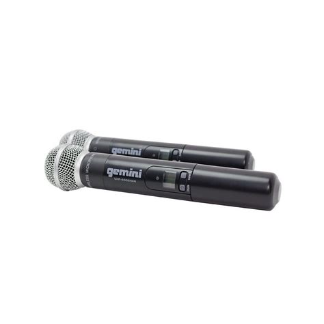 Gemini Uhf M R Syst Me De Double Microphone Sans Fil