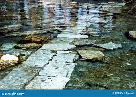 Underwater ruins stock photo. Image of marble, greece - 9190554