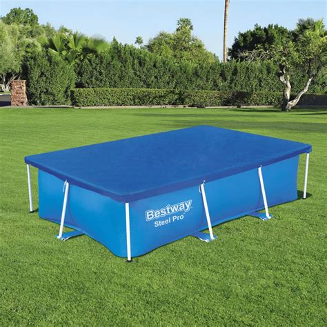 Bestway Couverture De Piscine Flowclear 259x170 Cm Leroy Merlin