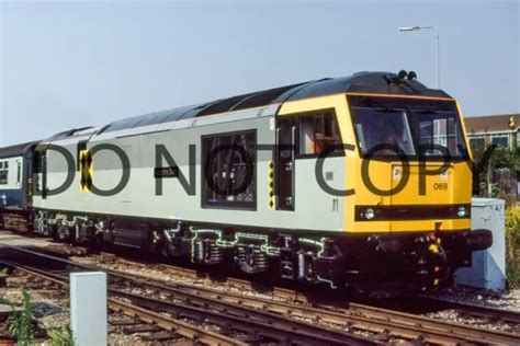 Uk Diesel Train Railway Photograph Of Class 60 60069 Loco Rm60 347 £1