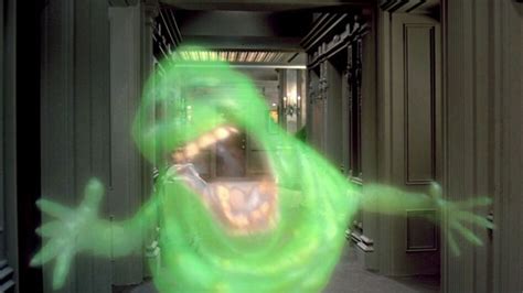 Slimer coming at Dr. Venkman, from Ghostbusters. | Slimer, Slimer ...