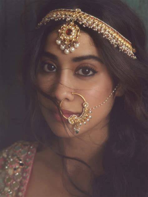 Janhvi Kapoors Stylish Bridal Shoot Times Of India