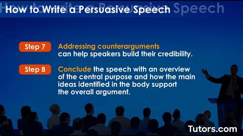 Persuasive Speeches — Types Topics And Examples