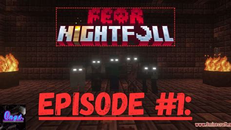 I Survived A Night In Minecraft S Scariest Modpack Fear Nightfall