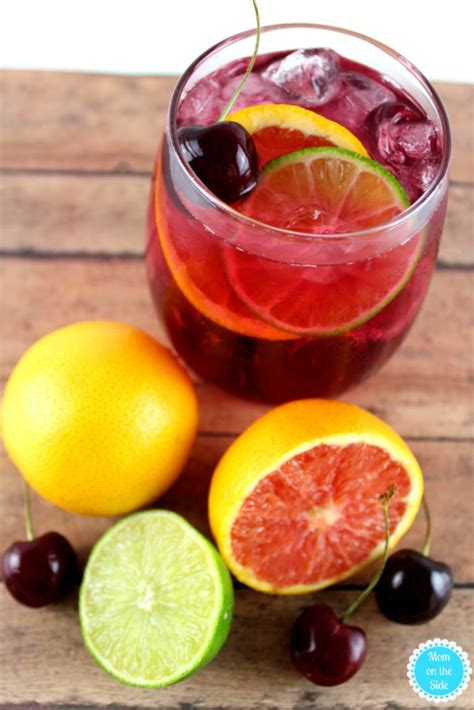 Delicious Cherry Citrus Sangria Recipe | Mom on the Side