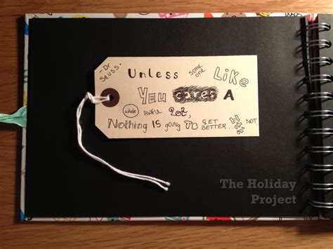 The Holiday Project: Luggage Tag Quotes!