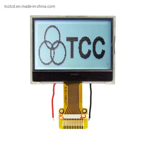 128X64 12pin Graphic DOT Matrix FSTN Display Screen 12864 Cog Custom