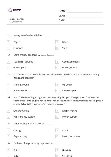 Early Literacy Worksheets On Quizizz Free Printable