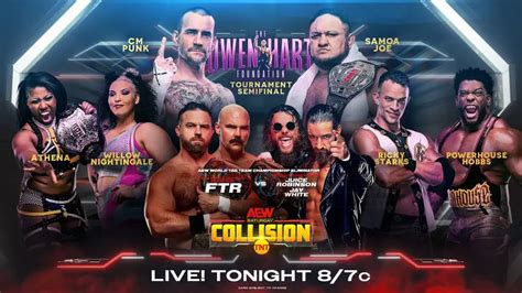 Aew Collision Preview Full Card July 8 2023 • Aipt