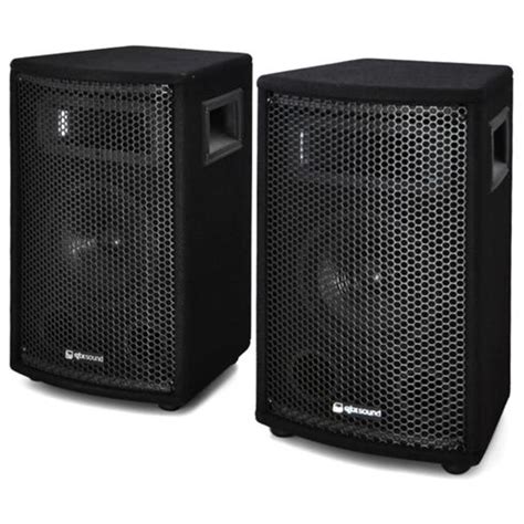 QTX Sound QT6 Passive PA Speakers Pair GetInTheMix