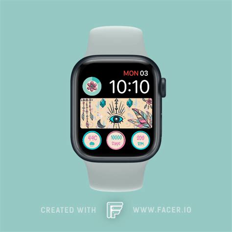 Eva Design Eva Boho Tribe Ii Watch Face For Apple Watch Samsung