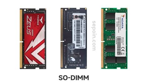 Difference RAM DIMM (Long), SO-DIMM, And Soldered (Laptop) - Sepoin