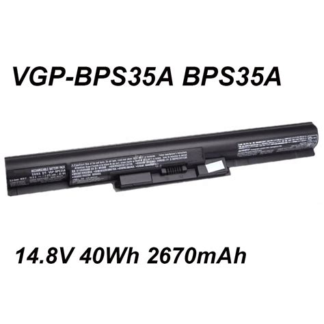 Bater A VGP BPS35A BPS35A Para Ordenador Port Til 14 8 V 2670mAh 40WH