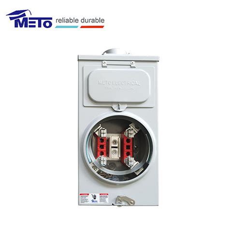 Ringless Overhead Single Meter Socket Zhejiang Meto