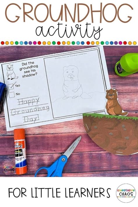 Groundhog-Day-Activity-for-Kindergarten - Kindergarten Chaos