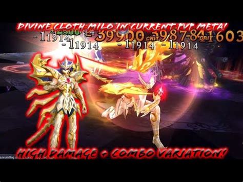 Saint Seiya Awakening Kotz Divine Cloth Milo In Current Pvp Meta