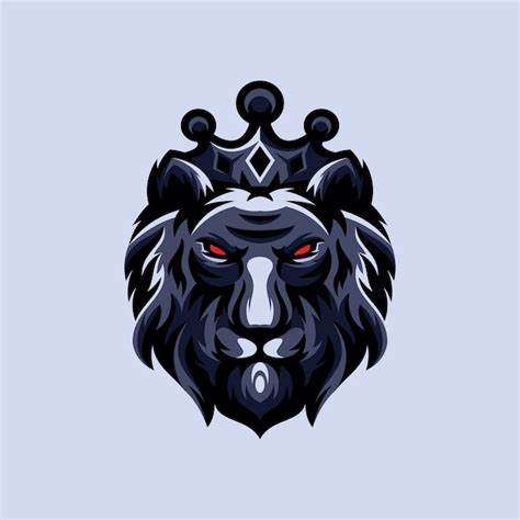 Premium Vector | Lion king logo design