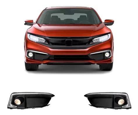 Kit Faro Niebla Honda Civic 2022 2023 C rejilla Filo Envío gratis