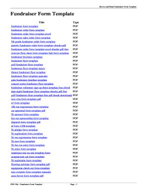 Fillable Online Wpfg Inrac Fundraiser Form Template Fundraiser Form