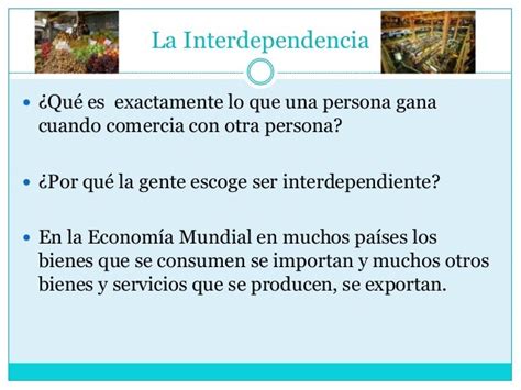 Tema 3 La Interdependencia