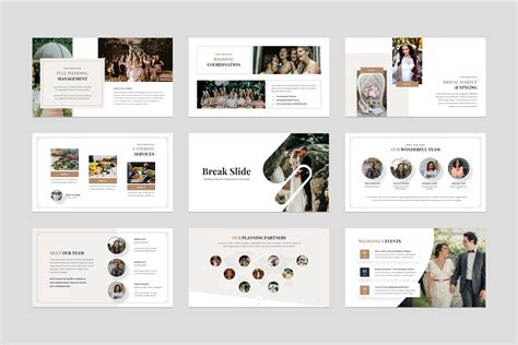 Wedding Planner PowerPoint Presentation Template - FREE - Graphue