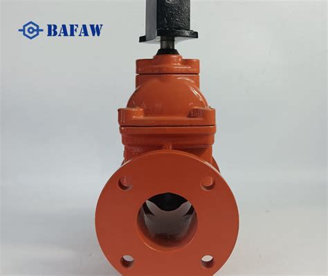 Awwa C509 Cast Iron Gate Valve C515 Cast Iron Gate Valve Manufacturer Bafaw