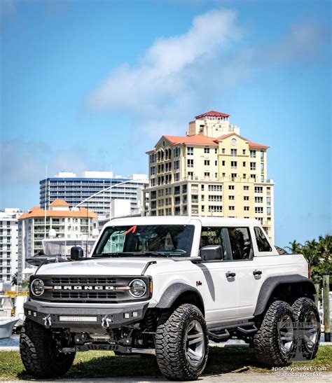 2022 Ford Bronco 6x6 By Apocalypse Manufacturing Fabricante Ford