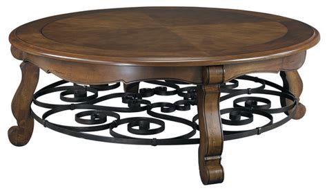 Hammary Siena Round Cocktail Table Traditional Coffee Tables By Bedroom Furniture Discounts