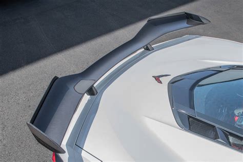 EOS 2023 2024 Chevrolet Corvette C8 Z06 Carbon Fiber High Wing Spoiler