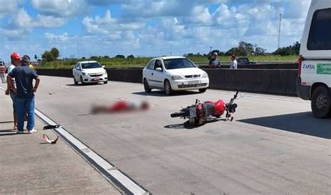 Acidente Na Br Deixa Motoqueiro Morto Em Alagoas Marechal Not Cias