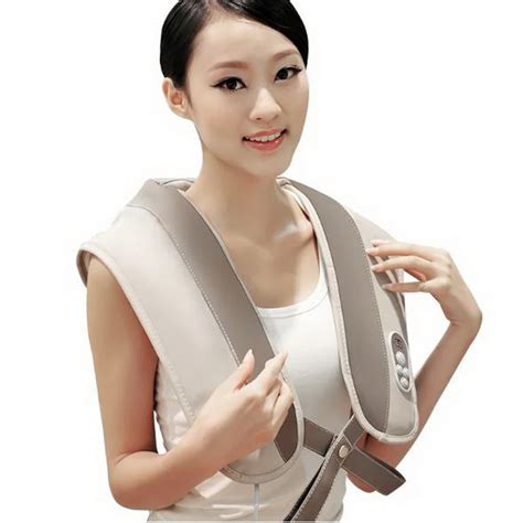 121202 Electric Massage Machine Shoulder Neck Massage Shawl Car Home Dual Use Acupuncture