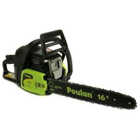 Poulan 16 In 38cc 2 Cycle Auto Oiling Gas Powered 40 To 1 Gas Oil Chainsaw P3816 Ebay