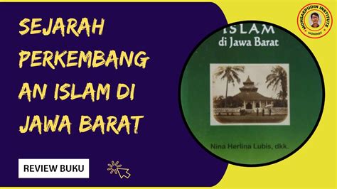 Pendahuluan Review Buku Sejarah Perkembangan Islam Di Jawa Barat