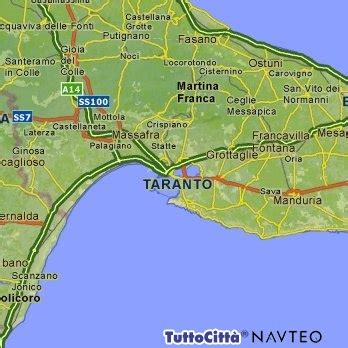 Taranto Map