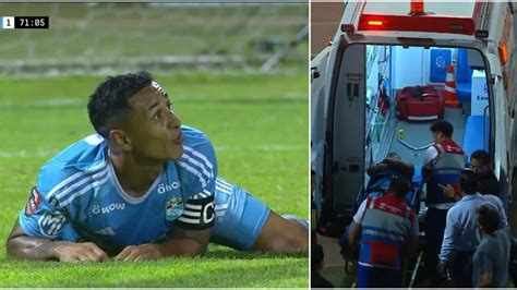 Video Yoshimar Yotún En Sporting Cristal Vs Vallejo Sufrió Lesión En Rodilla Y Se Retiró En