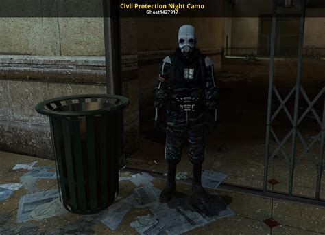 Civil Protection Night Camo Half Life 2 Mods