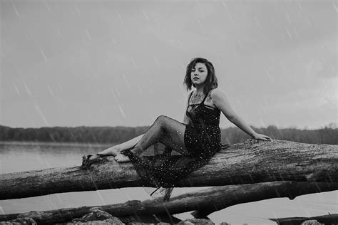 Captivating Rainy Day Photoshoot