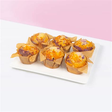 Petit Ube Cheese Muffins