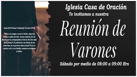 Invitación Ministerio de Varones Casa de Oración 2019 YouTube