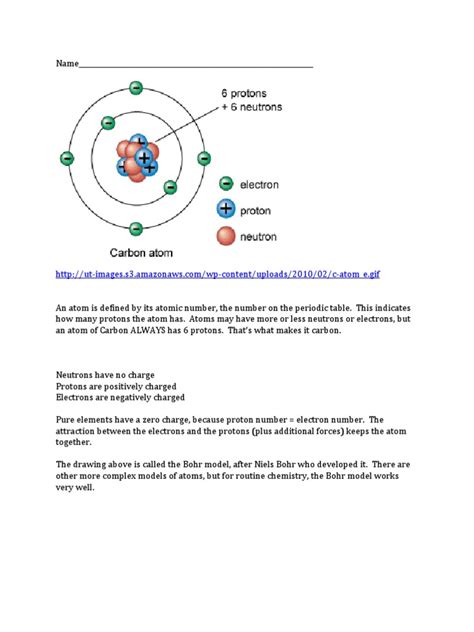 Bohr Model Project | PDF | Chemical Elements | Atomic Nucleus