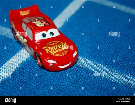 Cars 3 toy Lightning mcqueen Stock Photo - Alamy