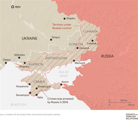Russian Ukraine Map Crimea Ukraine Map.jpg | The New Humanitarian