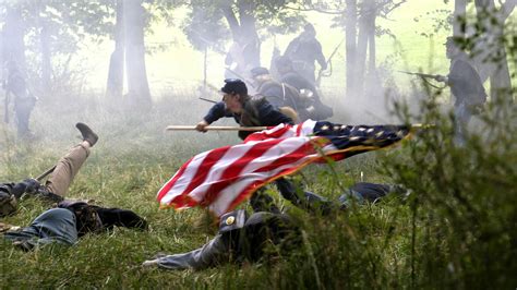 American Civil War — Reenactment Stock Footage