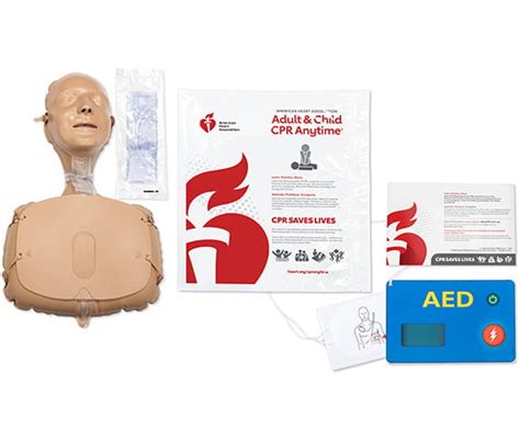 Adult & Child CPR Anytime® Training Kit | American Heart Association ...