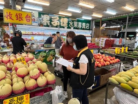 南市查核中元普渡食供品 貨源充足豬肉牲禮價微揚